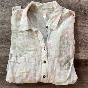 Free people floral top